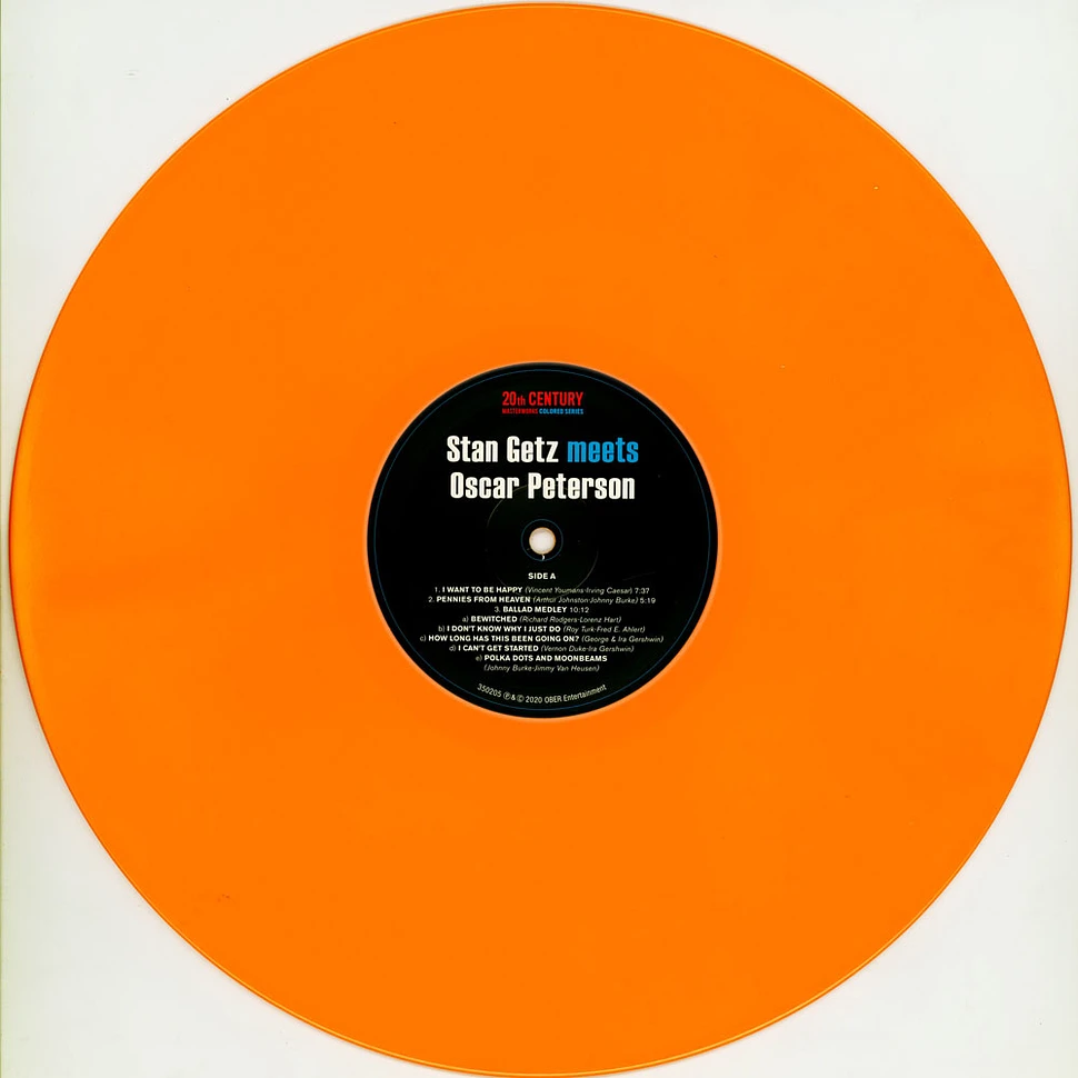 Stan Getz / Oscar Peterson - Stan Getz Meets Oscar Peterson Orange Vinyl Edition