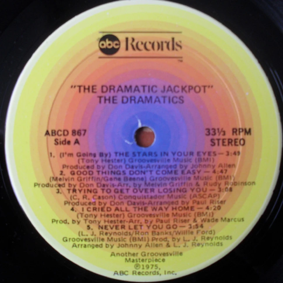 Ron Banks And The Dramatics - The Dramatic Jackpot