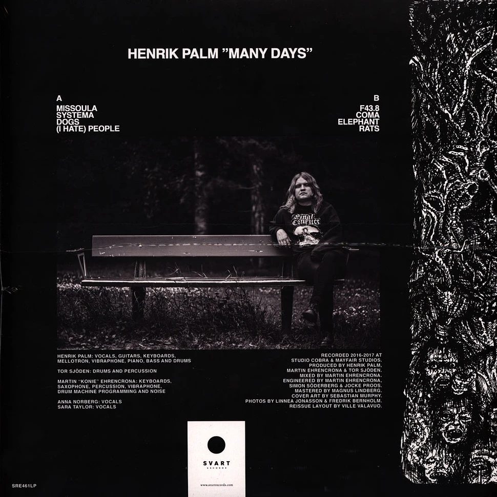 Henrik Palm - Many Days Clear Vinyl Edition