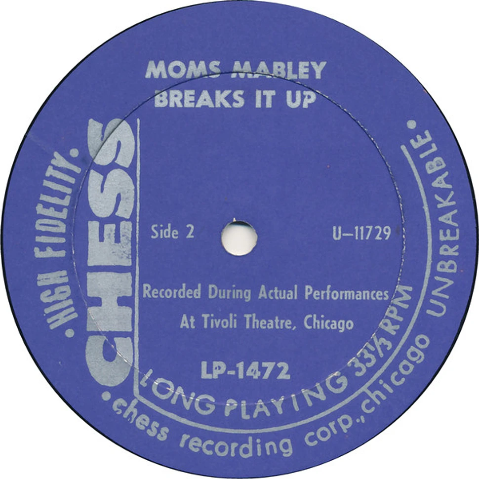 Moms Mabley - Breaks It Up