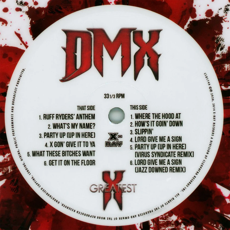 DMX - Greatest Picture Disc Edition