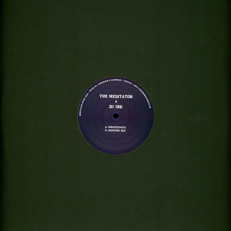 The Meditator & DJ Ink - Knightsdale Blue Vinyl Edition