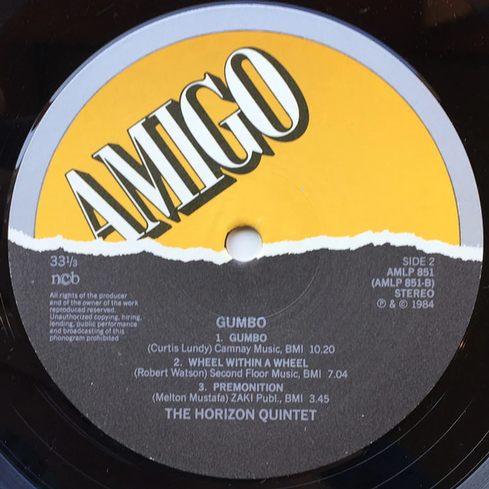 The Horizon Quintet - Gumbo