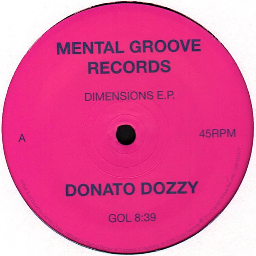 Donato Dozzy - Dimensions E.P.