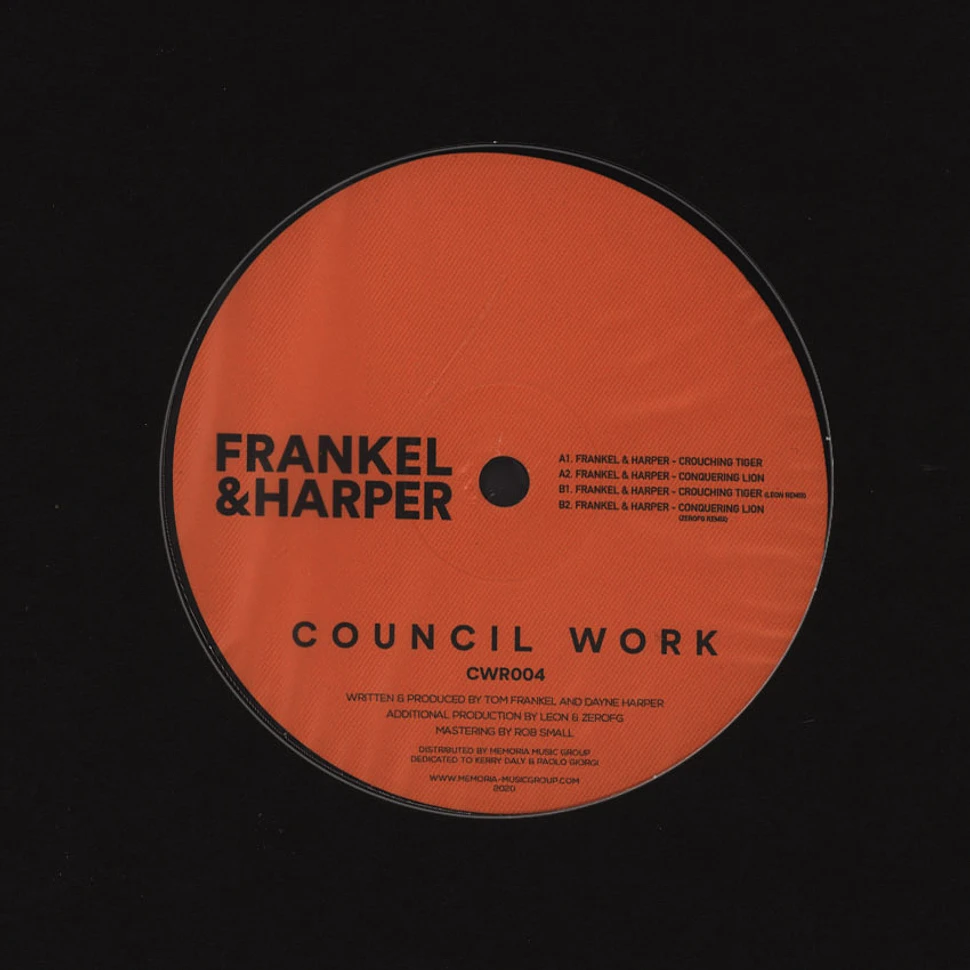 Frankel & Harper - Crouching Tiger EP