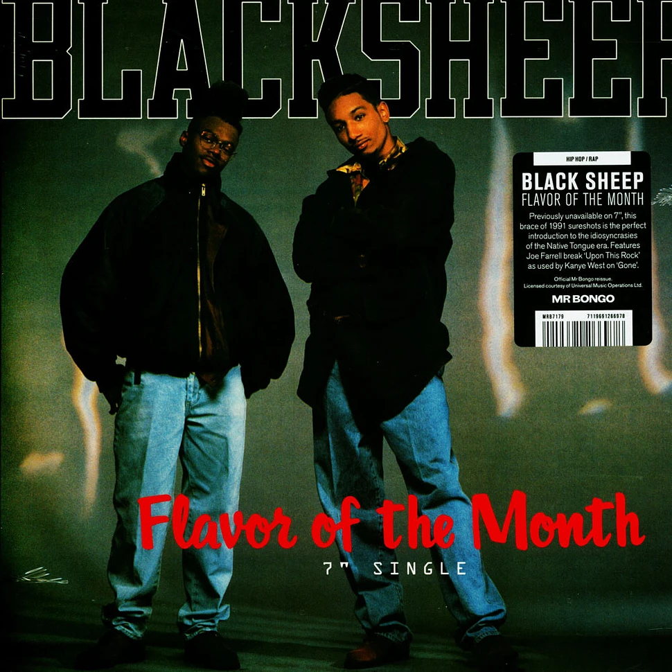 Black Sheep - Flavor Of The Month Black Vinyl Edition
