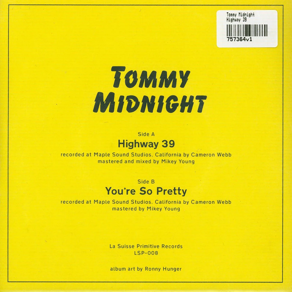 Tommy Midnight - Highway 39