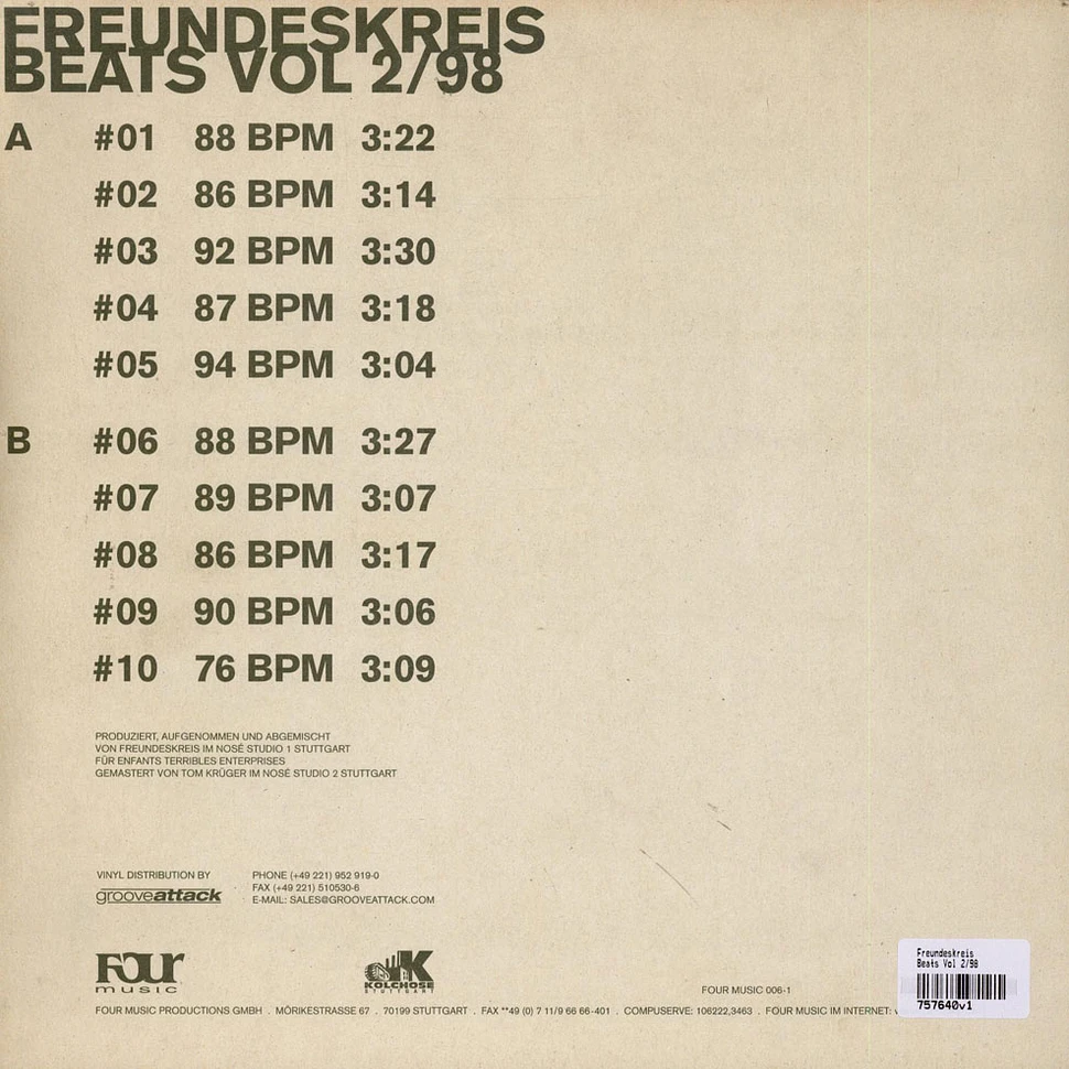 Freundeskreis - Beats Vol 2/98