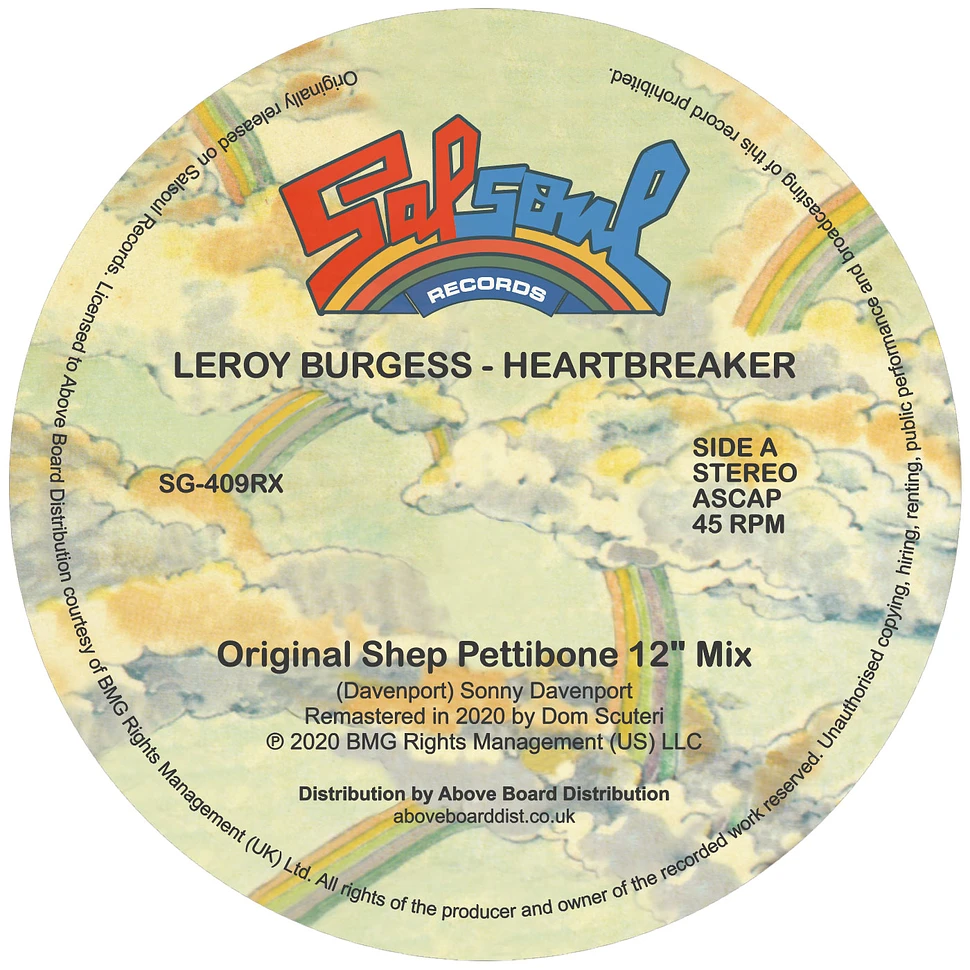 Leroy Burgess - Heartbreaker Moplen Remix