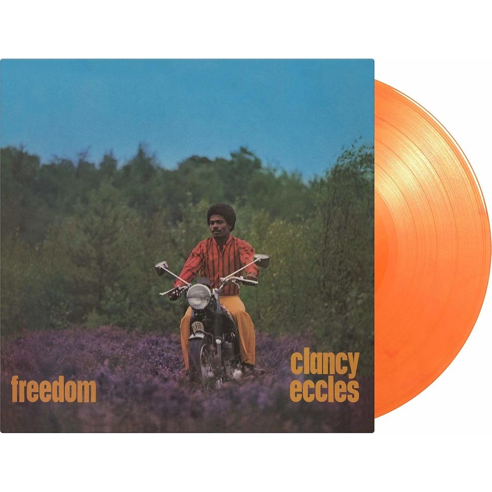 Clancy Eccles - Freedom Limited Numbered Orange Vinyl Edition