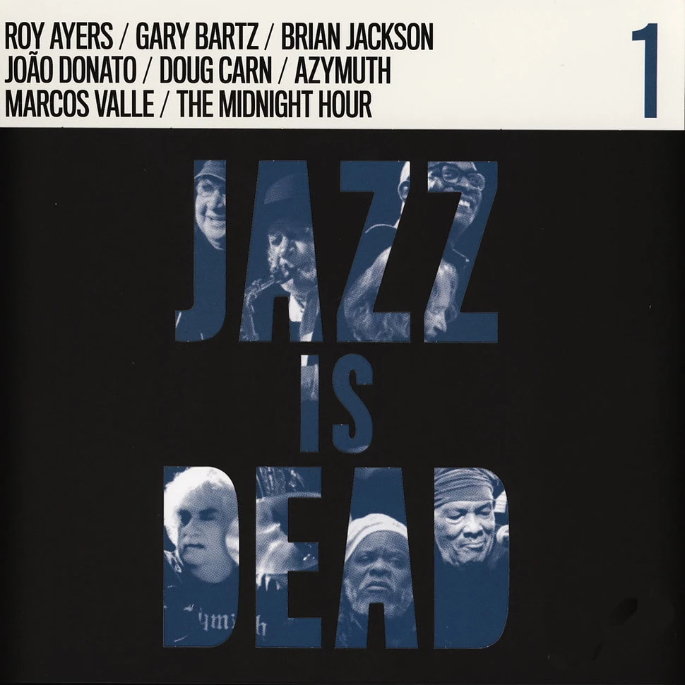 Adrian Younge & Ali Shaheed Muhammad - Jazz Is Dead HHV Exclusive Aqua Bone Splattered Vinyl Edition