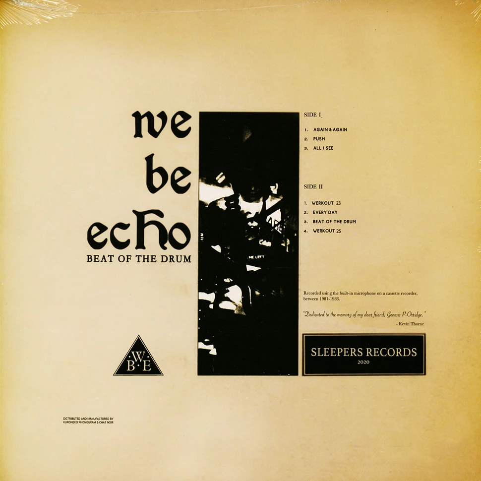 We Be Echo - Beat Of The Drum