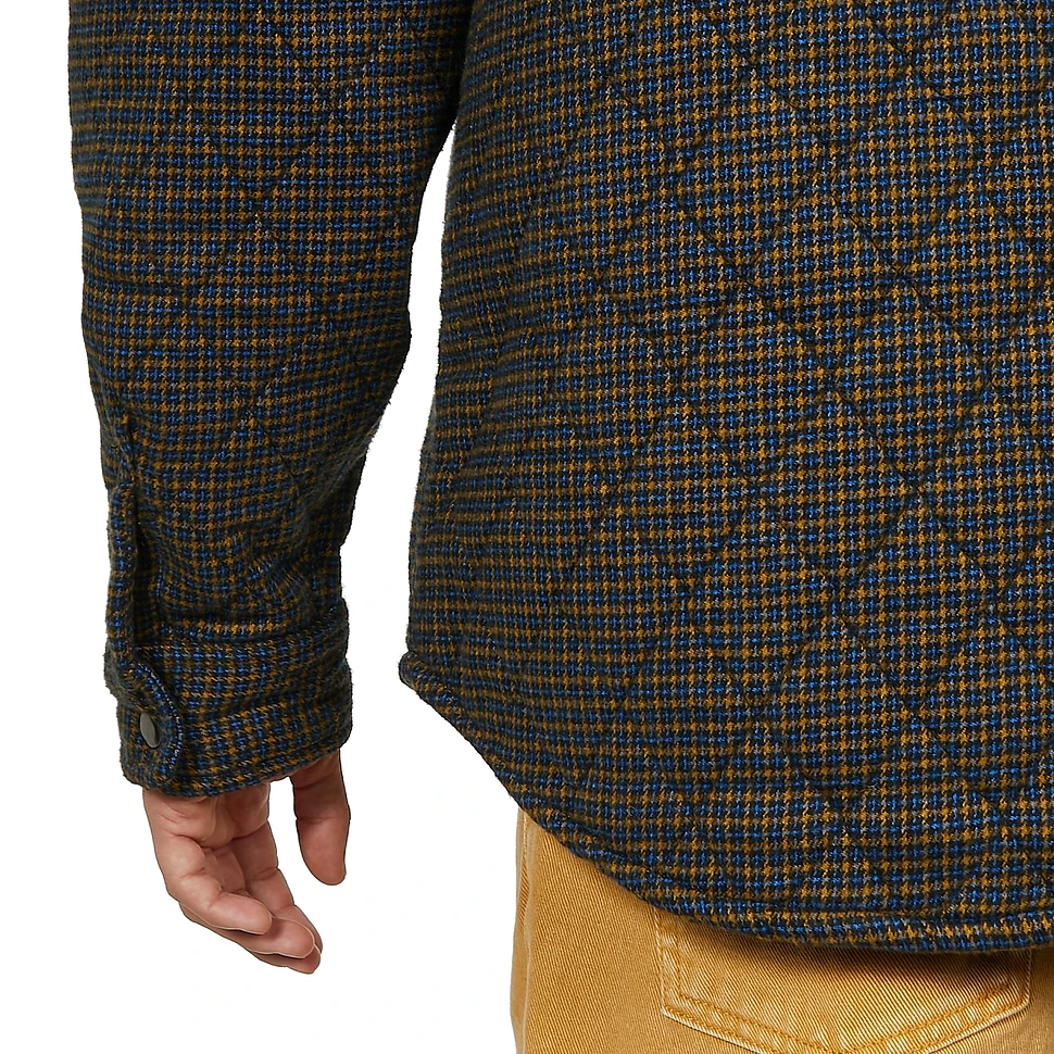 Stüssy - Mini Check Quilted Zip Shirt