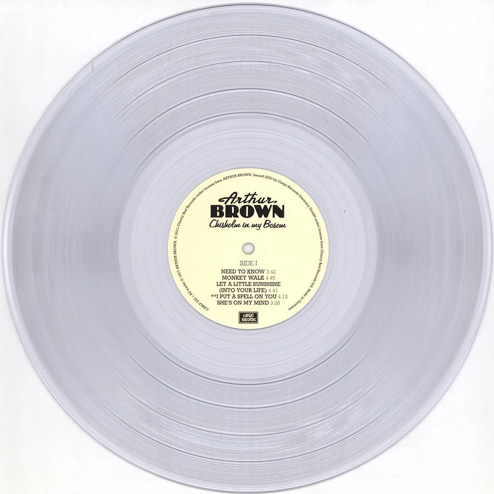 Arthur Brown - Chisholm In My Bosom Crystal Clear Vinyl Edition