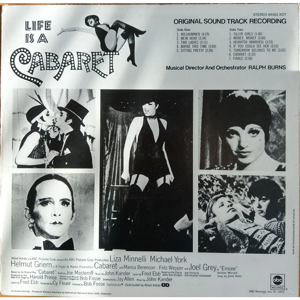 Ralph Burns - Cabaret - Original Soundtrack Recording