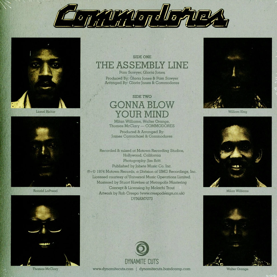 Commodores - The Assembly Line / Gonna Blow Your Mind