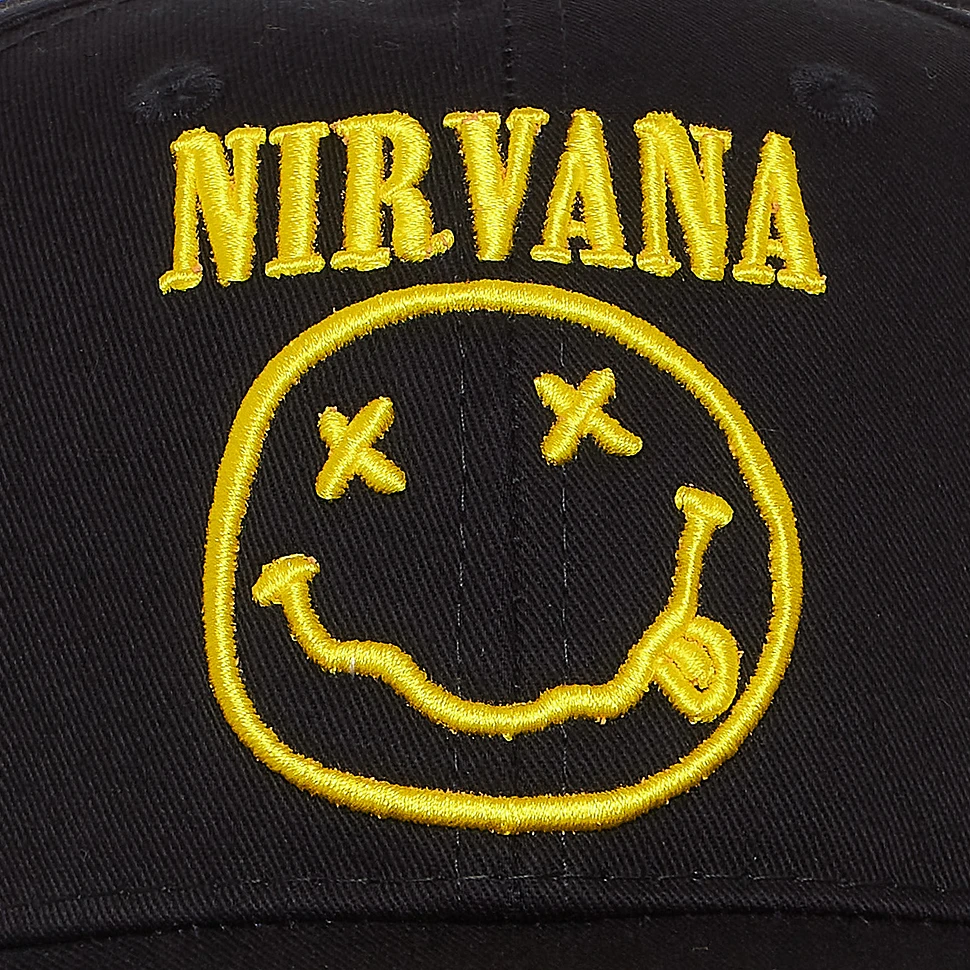 Nirvana - Happy Face Logo Cap