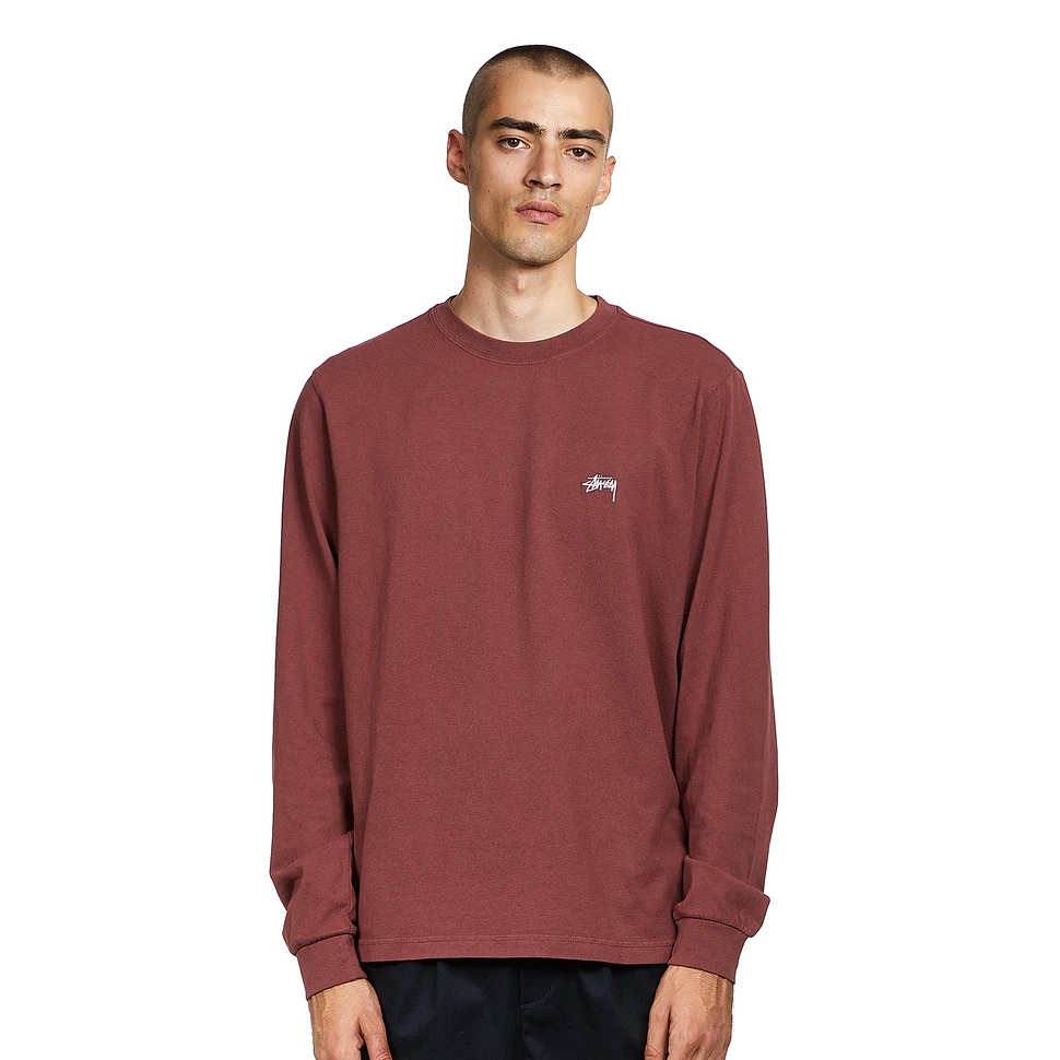 Stüssy - Stock Logo LS Crew