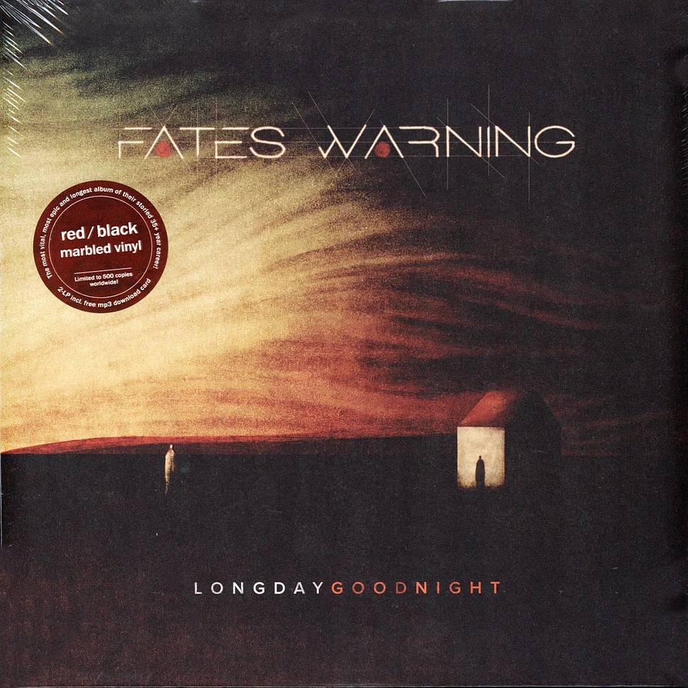Fates Warning - Long Day Good Night Red & Black Marbled Vinyl Edition