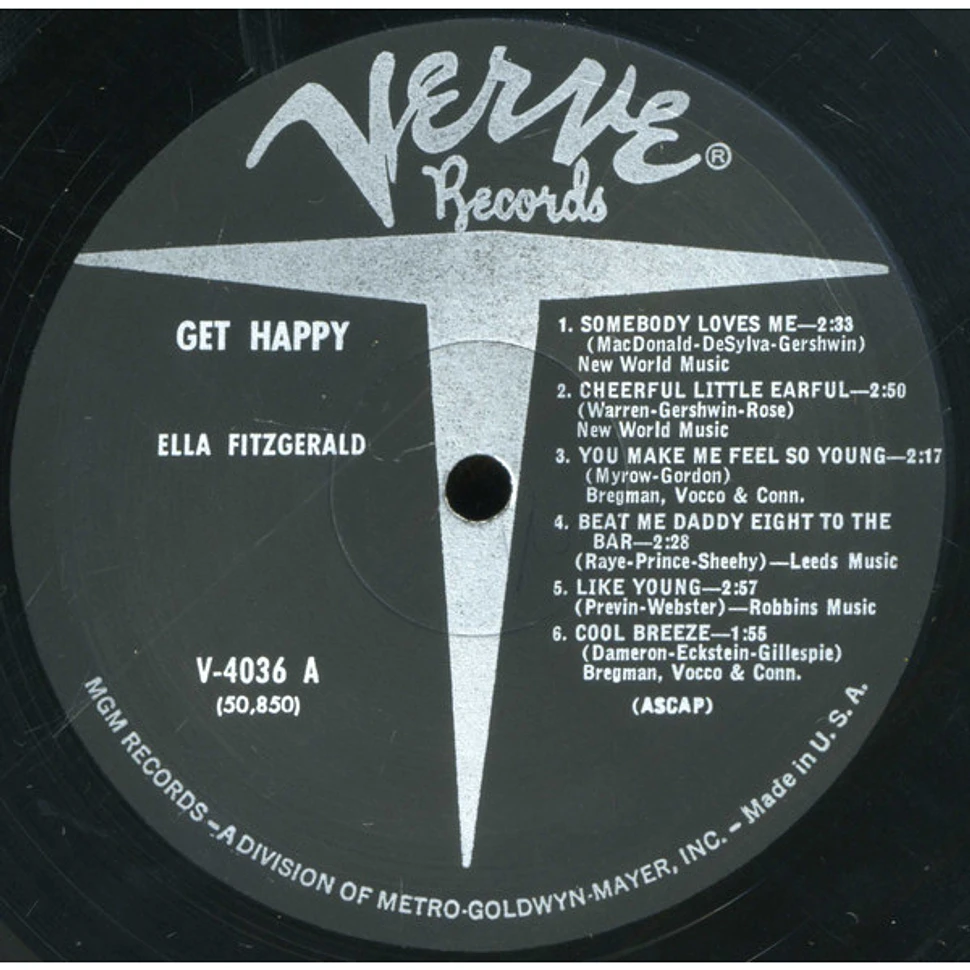 Ella Fitzgerald - Get Happy!