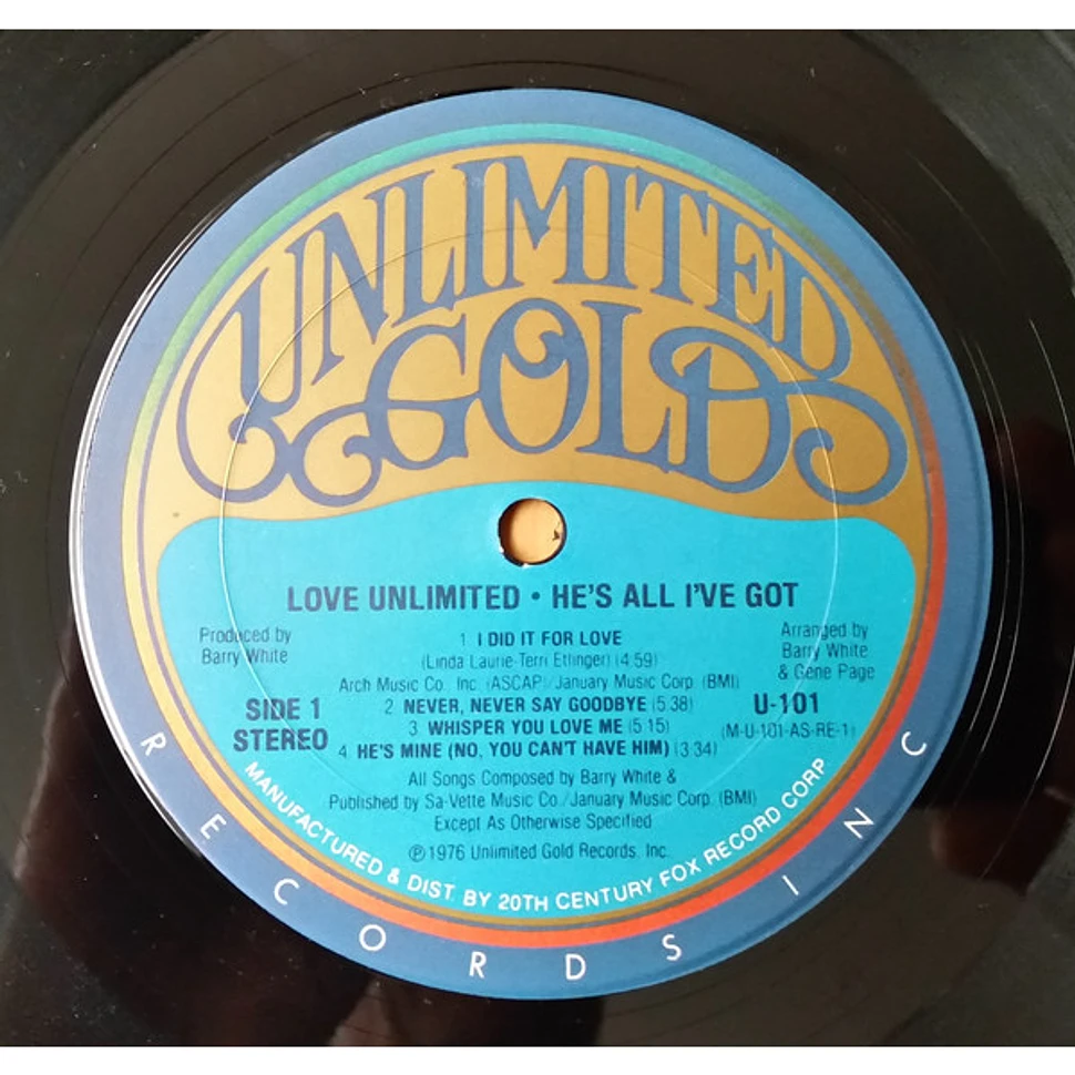 Love Unlimited - He's All I've Got