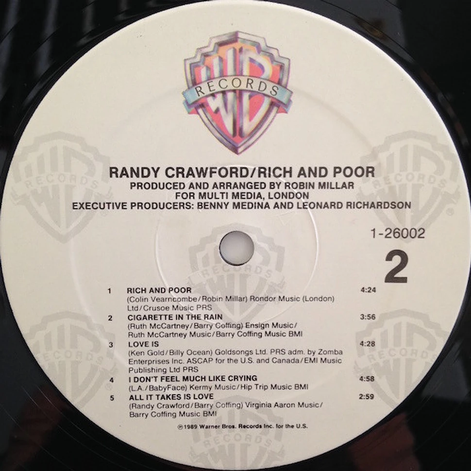 Randy Crawford - Rich And Poor