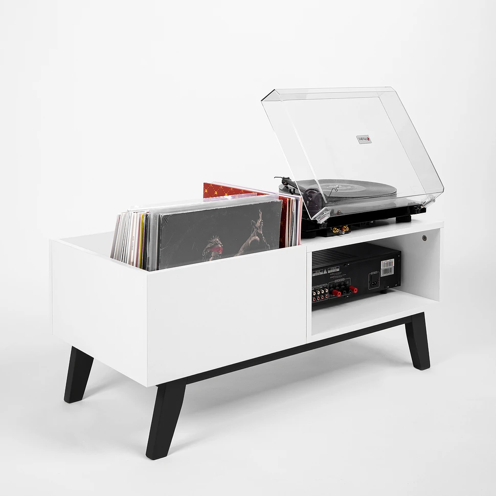 Record Box - Vinyl Record Storage - Record Player Lowboard