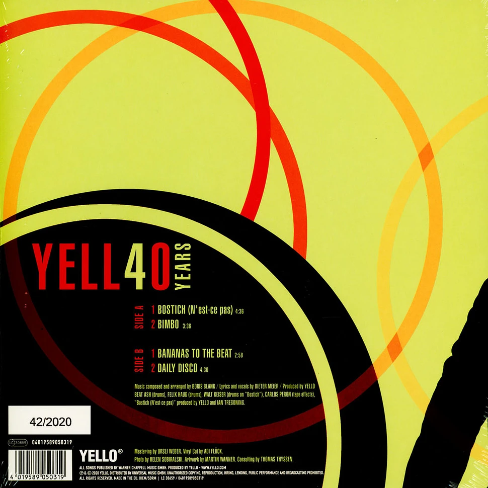 Yello - Bostich - 40 Years Of Yello (1980-2020)