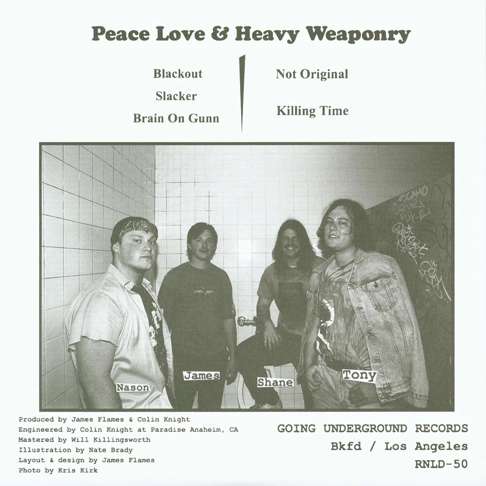 Gunn - Peace Love & Heavy Weapony