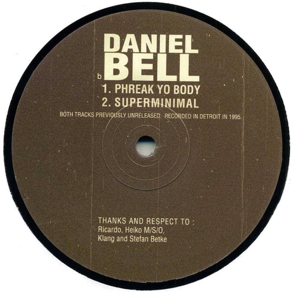 Daniel Bell - Blip, Blurp, Bleep EP