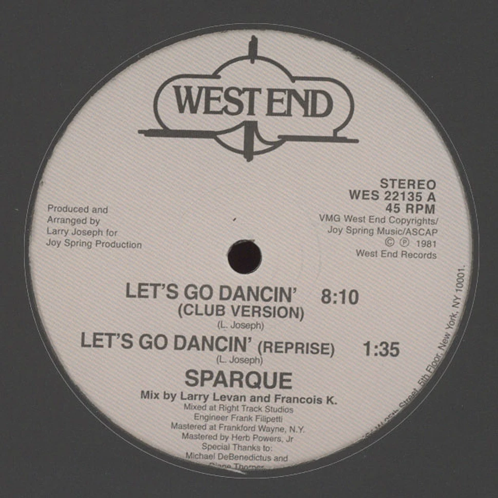 Sparque - Let's Go Dancin'