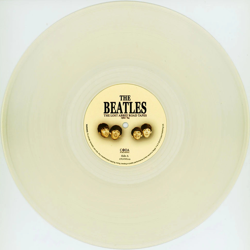 The Beatles - The Lost Abbey Road Tapes 1962-64 Clear Vinyl Edition