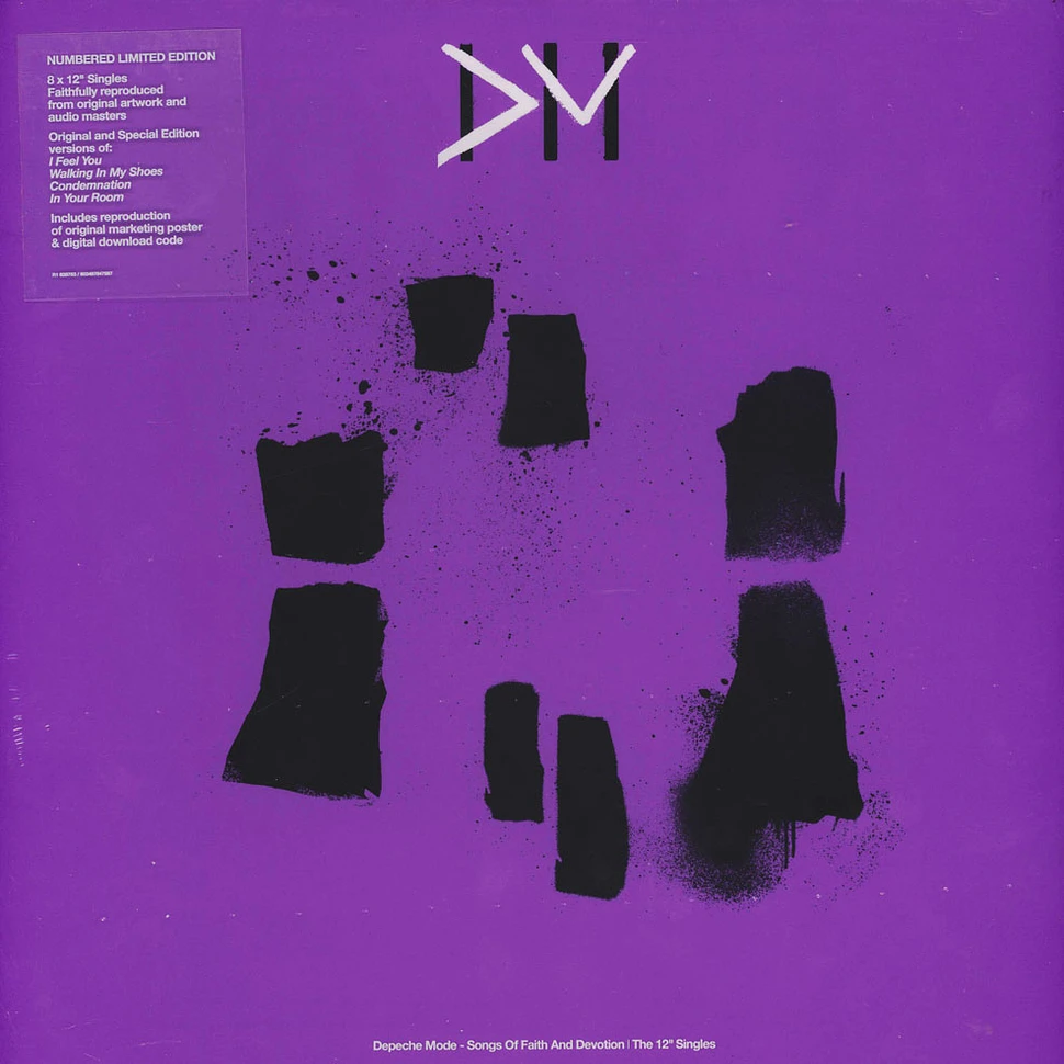 Depeche Mode - Songs Of Faith And Devotion The 12" Singles Box Set