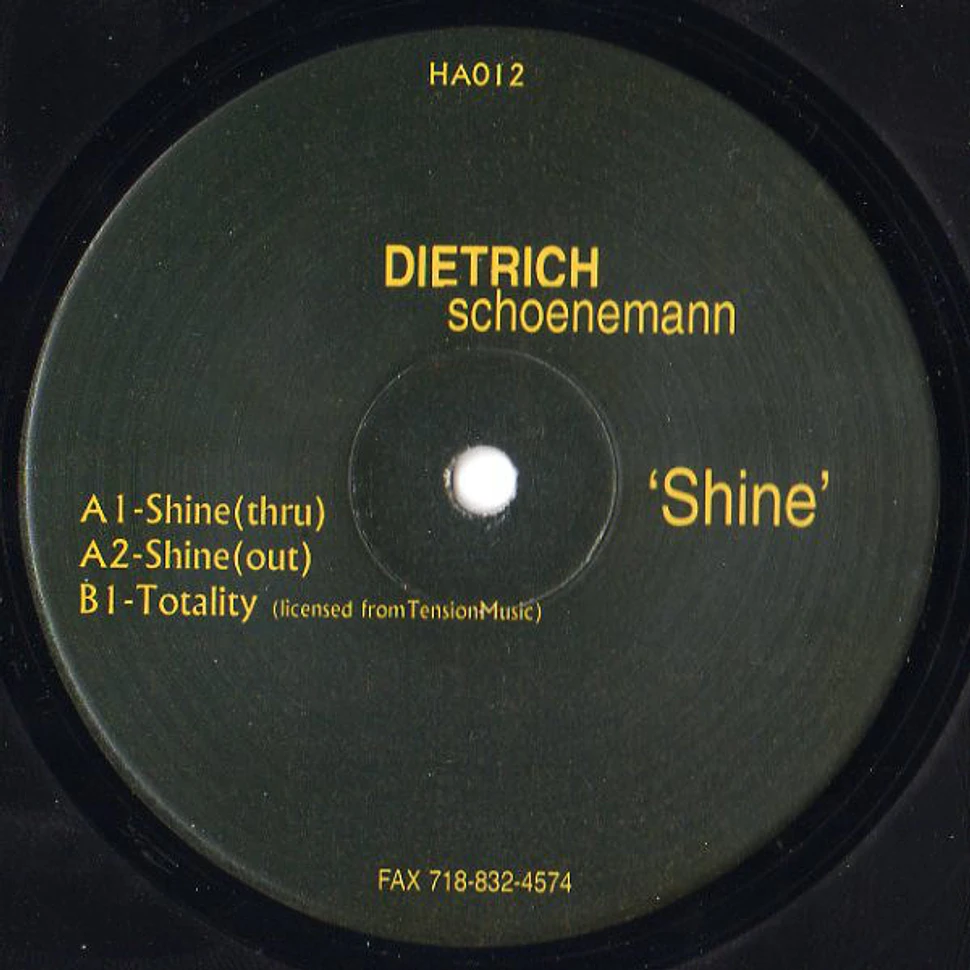 Dietrich Schoenemann - Shine