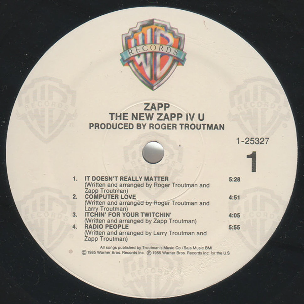 Zapp - The New Zapp IV U