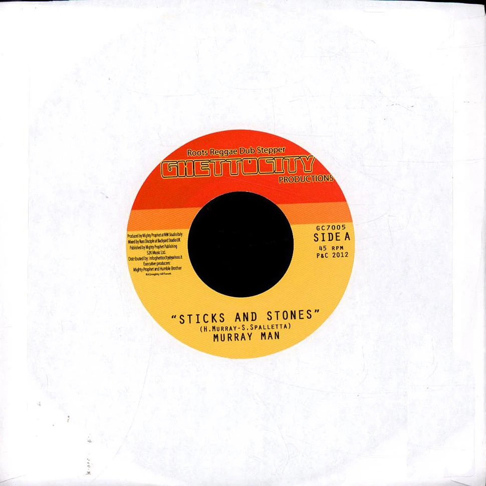 Murray Man / Mighty Prophet & Russ D - Sticks & Stones / Dub