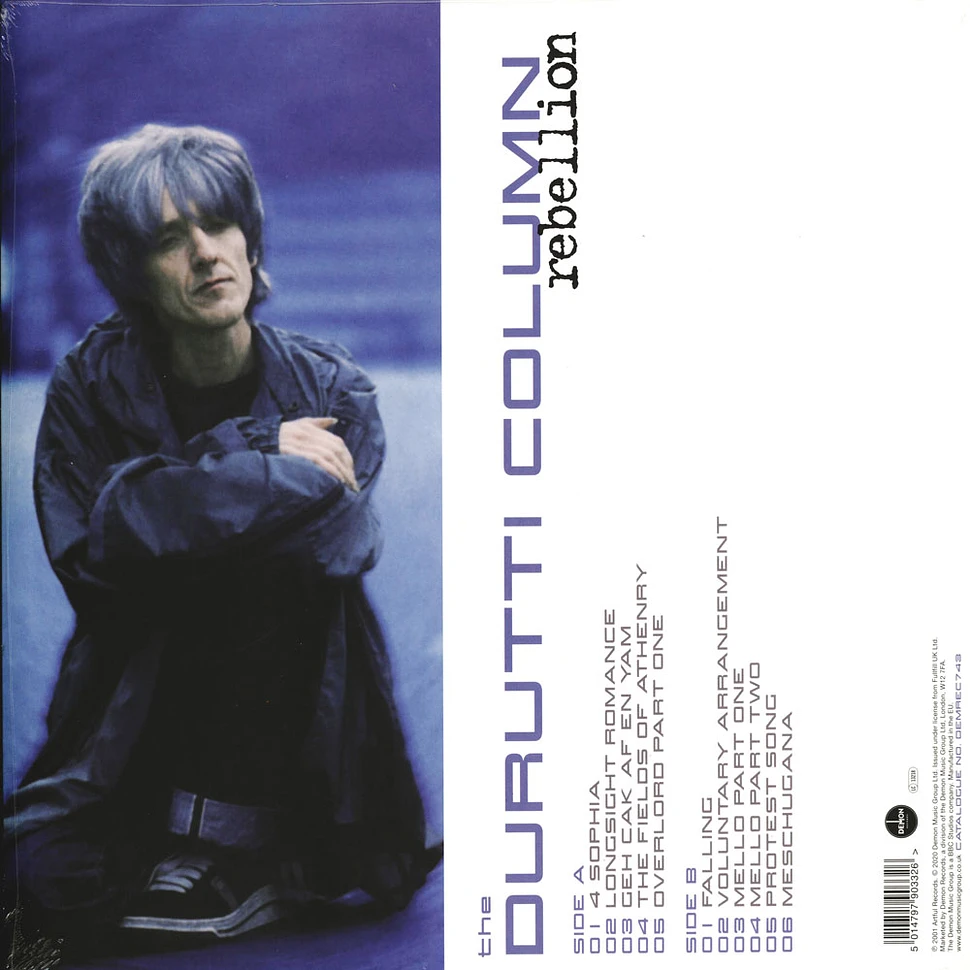 The Durutti Column - Rebellion Blue Vinyl Edition