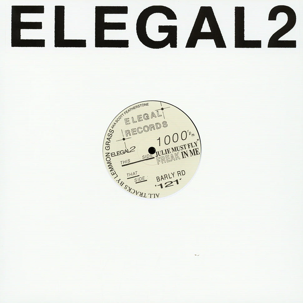 Lemmon Grass - Elegal2 EP