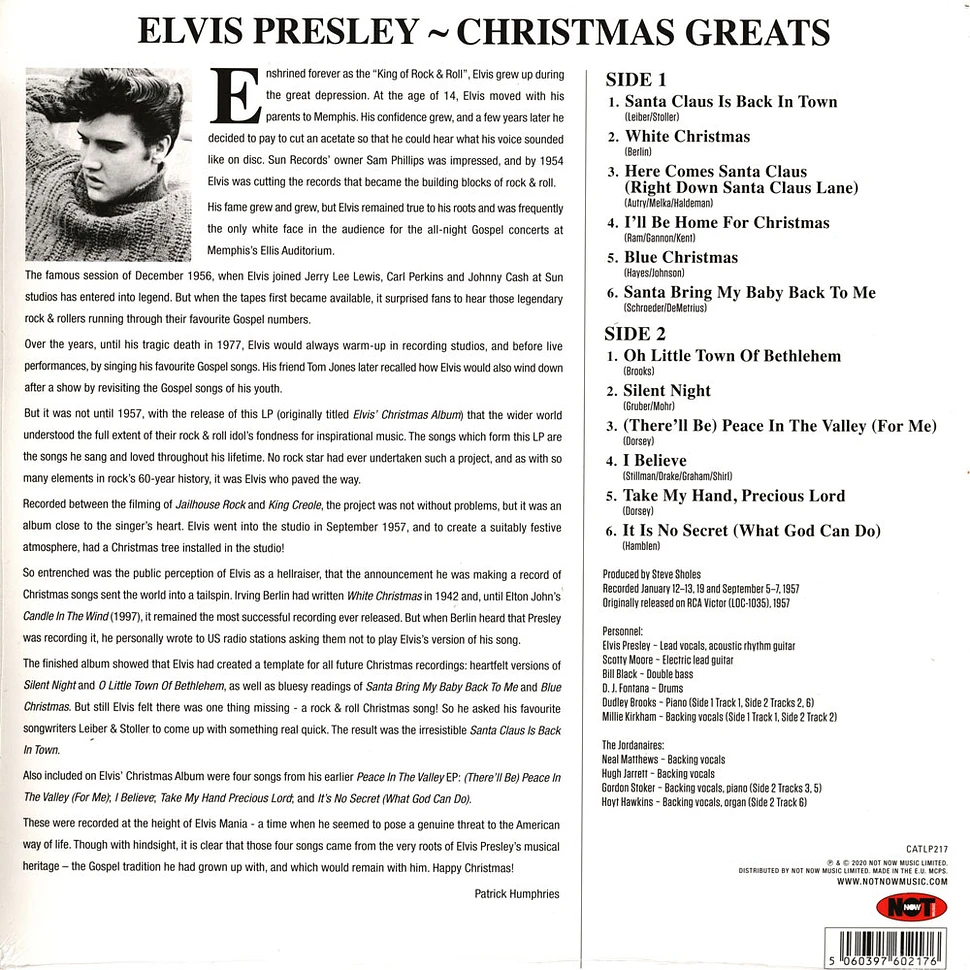 Elvis Presley - Elvis Christmas Greats