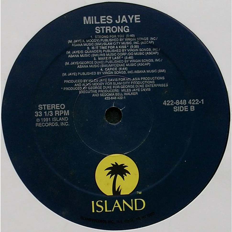 Miles Jaye - Strong