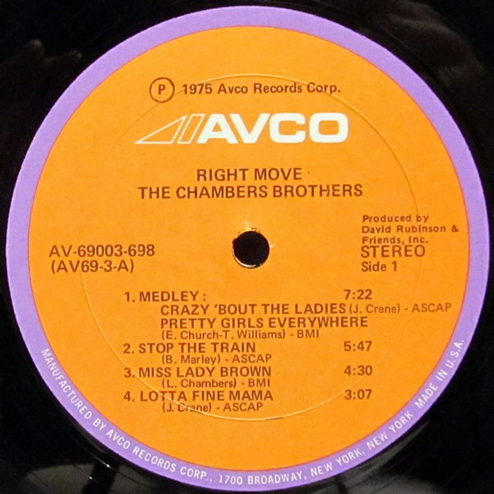 The Chambers Brothers - Right Move