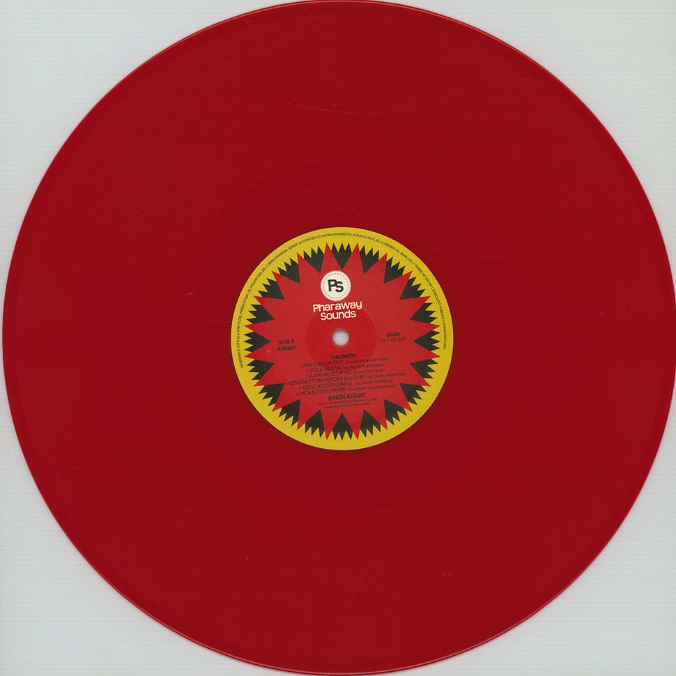 Erkin Koray - Halimem Red Vinyl Edition