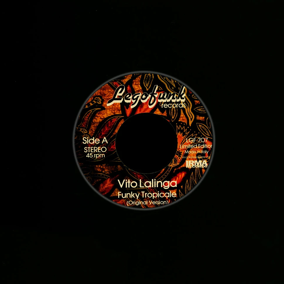 Vito Lalinga - Funky Tropicale Black Vinyl Edition