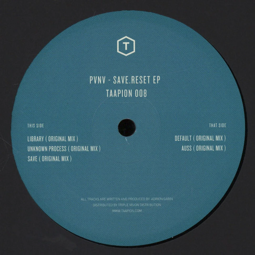 PVNV - Save.Reset EP