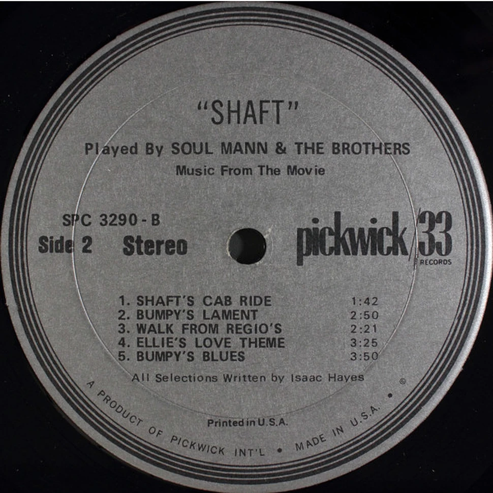 Soul Mann & The Brothers - Shaft