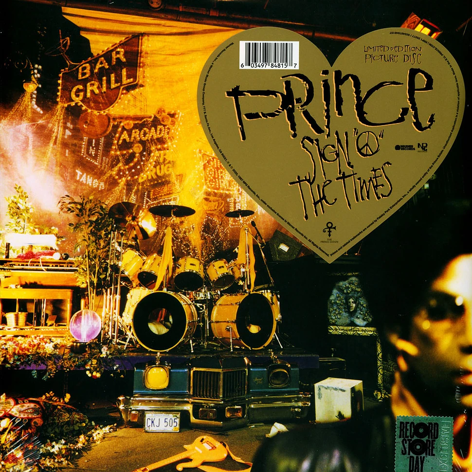 Prince - Sign O' The Times Picture Disc Record Store Day 2020 Edition