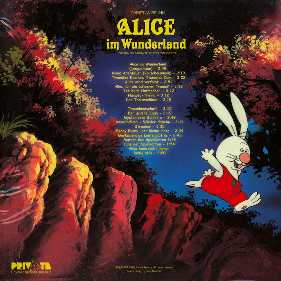 Christian Bruhn - OST Alice Im Wunderland (Original Soundtrack Der ZDF Fernsehserie)
