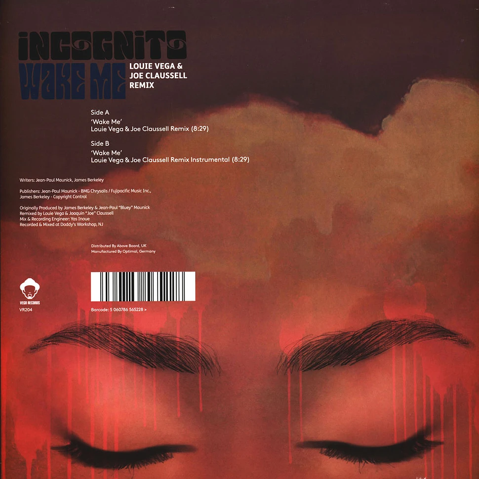 Incognito - Wake Me Louie Vega & Joe Claussell Remix