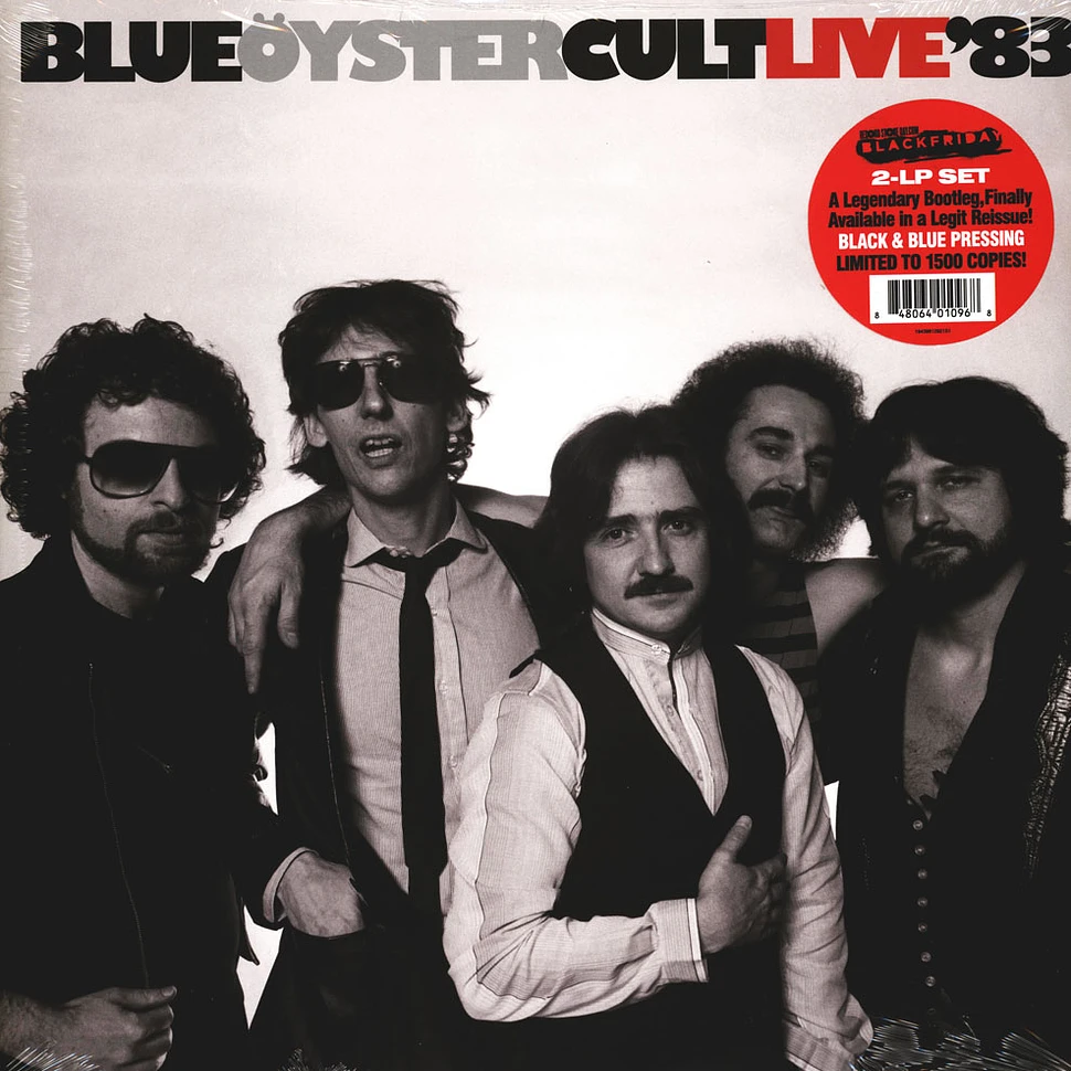 Blue Öyster Cult - Live In Pasadena July '83 Swirled Black Friday Record Store Day 2020 Edition
