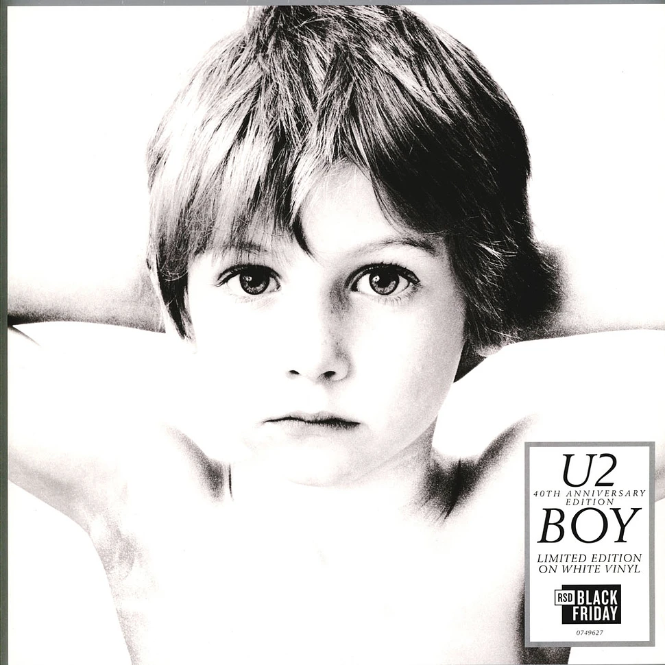 U2 - Boy - 40th Anniversary White Black Friday Record Store Day 2020 Edition